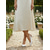 billige Brudepike-damesko med spiss tå og lav hæl og ankelreim – elegante slingback-pensko til bryllup, brudepike og formelle arrangementer