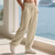 preiswerte Urlaub-Herren Leinenhosen Hose Sommerhose Strandhose Kordelzug Elastischer Bund Einfarbig Komfort Atmungsaktiv Täglich Outdoor Strand Urlaub Mode Blau Schwarz