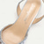 baratos Dama de honra-Sapatos de salto baixo e bico fino com strass rosa para mulheres – elegantes para casamentos, damas de honra e festas.