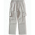 ieftine Pantaloni Cargo-Bărbați Pantaloni Cargo Pantaloni Pantaloni largi Multi Buzunare Buzunar cu clapă Culoare solidă Rezistent la Vânt Purtabil Casual Zilnic În aer liber Șic Stradă Stilat Negru Verde Militar