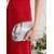 abordables Mariage ACC-Pochette pour femme en similicuir avec motif tissé en relief, disponible en plusieurs couleurs, design élégant pour les mariages et les soirées.