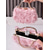 billige Bryllup ACC-Blomsterkledd kveldsclutch til dame med kjede-skulderrem, elegant roseapplikasjonsdesign, flerfarget formell veske til bryllup, kveldsfester og banketter