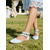 abordables Demoiselle d&amp;#39;honneur-Chaussures plates à bride fleurie bleu clair pour femme - élégantes chaussures de demoiselle d'honneur à bout pointu pour un mariage en extérieur, au jardin ou lors d'une cérémonie sur la pelouse