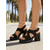 economico Sandali con Piattaforma-sandali con plateau da donna – comode scarpe con tacco alto e largo per le vacanze estive in città, le passeggiate in città e i viaggi in resort