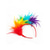 abordables Accessoires-Bandeaux à plumes pour femmes de Mardi Gras en plusieurs couleurs vibrants et amusants parfaits pour le carnaval et les bals masqués