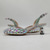 baratos Dama de honra-Sapatos de salto baixo e bico fino com strass rosa para mulheres – elegantes para casamentos, damas de honra e festas.