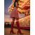 abordables Chaussures de femme-Bottes de genou en faux cuir rouge laqué pour femmes avec talon bloc – Chaussures audacieuses et brillantes pour le Carnaval les fêtes et les occasions festives
