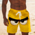 cheap Retro Vintage &amp; Ethic-Men's Optical Illusion 3D Cartoon Big Eyes Swim Trunks Swim Shorts Board Shorts Mid Waist Funny Hawaiian Beach Vacation Wear Side Pockets Mesh Lining Elastic Drawstring Waist Designer Clothing Apparel
