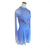 cheap Figure Skating Dresses-Figure Skating Dress Women's Girls' Ice Skating Dress Sky Blue Thumbhole Halo Dyeing High Elasticity Professional Competition Skating Wear Thermal Warm Crystal / Rhinestone Long Sleeve Ice Skating