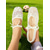 cheap Wedding Guest-Women's Elegant Square-Toe Lace Ballet Flats with Bow – Prefect for Outdoor &amp; Garden Wedding Guests, Comfortable Lawn-Friendly Design