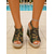 cheap Wedge Sandals-Women's Floral Print Wedge Sandals – Stylish Buckled Open-Toe Platform Shoes with Espadrille Jute Sole, Comfortable Summer Footwear for Poolside, Vacation and Outdoor Events