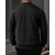 preiswerte Einfache Sweatshirts-Herren Sweatshirt Pullover Schwarz Weiß Khaki Grau Rundhalsausschnitt Einfach Jacquard Lässig Täglich Sport &amp; Outdoor Streetwear Sportbekleidung Lässig Frühling Herbst Bekleidung Kapuzenpullover