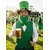 cheap Accessories-Men's St. Patrick's Day Leprechaun Costume Accessory Set, Polyester Material, Green Top Hat with Buckle, Fake Beard, Bow Tie &amp; Necktie Set,  Parties &amp; Holiday Celebrations
