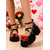 abordables Zapatos Mary Jane-Zapatos Mary Jane de piel sintética con plataforma y lazo rojo para mujer: tiras con tachuelas y estilo punk para San Valentín, fiestas y amantes de la moda alternativa.