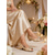 voordelige Moeder van de Bruid/De Bruidegom-Elegante bruidsschoenen met lage hak voor de moeder van de bruid – champagnekleurige strikschoenen voor oudere vrouwen