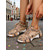 billige Damesko-Kvinners Mardi Gras lys blå og rosa mesh snøresneakers glitrende karnevalsgatestil sko