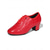 cheap Ballroom Shoes &amp; Modern Dance Shoes-Women's Professional Latin Dance Shoes - Red Croc-Embossed Lace-Up Heels with Stable Block Heel for Ballroom, Salsa, Tango &amp; Dance Training
