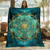 voordelige Dekens &amp; dekentjes-tapijtwerk Fleece dekens Deken voor op de bank Yoga Meditatie Lotus Spiritueel Bohémien 3D Fantasie Slaapkamer Bank Bed Decoratieve deken Warme deken Huisdecoratie