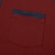 billige Uformell Henley T-skjorte-Herre Vaffel T-skjorte Vaffel Henley-skjorte Herreskjorter med albuelapper Langermet Med hette Vår &amp; Vinter Helfarge Mote Snorer Lommer Lapper Avslappet utendørs Fest / aften Blå Grå Rød Topp