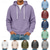abordables sweats à capuche basiques pour hommes-Homme Sweat à capuche Sweat à capuche gaufré Sweat à capuche quart zippé Gris Clair À capuche Uni Patchwork Bloc de Couleur Texturé Occasionnel Quotidien Sport &amp; Loisir Streetwear Frais Vêtements de