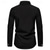 abordables Camisas de vestir para hombres-Hombre Camisa Camisa para Vestido Abotonar la camisa Geométrico Casual Diario Negro Blanco Rojo Azul Oscuro Manga Larga Cuello Vuelto Primavera Otoño Ropa Retazos