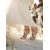 abordables novia-Sandalias de novia con cristales blancos: elegantes tacones de tiras para bodas románticas.