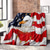 cheap Blankets &amp; Throws-Independence Day Fleece Throw Blanket for Couch Gift Eagle American Flag Classic 3D Sofa Bed Decorative Warm Blanket Home Decor