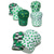 billiga Tillbehör-unisex basebollkeps med shamrocktryck på St. Patrick's Day, polyestertryckt tyg, flera klövermönster, avslappnad festlig hatt för män och kvinnor, parad-, fest- och utomhusklädsel