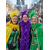 abordables Accessoires-Bandeaux à plumes pour femmes de Mardi Gras en plusieurs couleurs vibrants et amusants parfaits pour le carnaval et les bals masqués