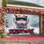 cheap Garage &amp; Door Banners-Valentine's Day Garage Door Cover Large Hanging Backdrop Rose Love Heart Vintage 3D Party Outdoor Shooting Backgrounds Front Door Home Decor