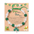 abordables Accesorios-Conjunto de pulsera y pendientes de trébol de aleación y acrílico para mujer, con cuentas verdes y blancas, perfecto para el Día de San Patricio y para uso diario.