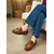 ieftine Mocasini de Damă-Mocasi de damă din suede – Loaferii cu influențe boho cu franjuri și detalii cu șiret pentru ieșiri casual călătorii și purtare zilnică