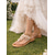 voordelige Bruid-Platte sandalen voor dames in boho-stijl met kralen en bloemenmotief – comfortabele instapschoenen voor bruiloften in de buitenlucht, op het strand of in de tuin.