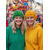 billiga Tillbehör-Unisex funky hjärna stickad mössa Mardi Gras-hatt - Flerfärgad varm stickad kostymaccessoar för karneval Halloween och maskerad