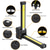 preiswerte Taschenlampen-Tragbare LED-Taschenlampe mit Magnetverschluss und Aufhängehaken für Fitnessstudio-Posing, wasserdicht, 7-stufig dimmbar, 180° schwenkbar, für den Außenbereich geeignet.