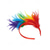 abordables Accessoires-Bandeaux à plumes pour femmes de Mardi Gras en plusieurs couleurs vibrants et amusants parfaits pour le carnaval et les bals masqués