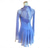 cheap Figure Skating Dresses-Figure Skating Dress Women's Girls' Ice Skating Dress Sky Blue Thumbhole Halo Dyeing High Elasticity Professional Competition Skating Wear Thermal Warm Crystal / Rhinestone Long Sleeve Ice Skating