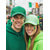 abordables Accessoires-Casquette unisexe ornée de strass, en polyester, décoration scintillante, disponible en plusieurs couleurs, idéale pour la Saint-Patrick, le carnaval et au quotidien.