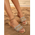economico Infradito scivolosi-sandali con strass da donna: scarpe basse slip-on con perline scintillanti per vacanze al mare, feste estive, abbigliamento da resort e outfit chic quotidiani