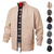billige cardigangenser for menn-Herre Genser Cardigan Genser Glidelås genser Riflet Strikke Vanlige topper Strikket Helfarge Høyhalset Nøytral Mote Avslappet Dagligdagstøy Klær Høst Vinter Navyblå M L XL