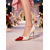 cheap Wedding Guest-Women's Heart Toe Pointed Stiletto Pumps - Chic High Heel Dress Shoes for Wedding Guests, Fashion City Wedding &amp; Evening Celebration