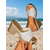 ieftine Sandale tip slide-Sandale de damă cu platformă, albe strălucitoare, cu toc gros – model confortabil, fără slip-on, potrivite pentru ținute casual de plajă, vacanțe și vreme caldă