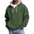 preiswerte Basic-Hoodies für Herren-Herren Kapuzensweatshirt Waffle Kapuzensweatshirt Pullover Viertelreißverschluss Kapuzensweatshirt Fleece Kapuzensweatshirt Schwarz Weiß Armeegrün Burgunderrot Marineblau Mit Kapuze Einfach Tasche