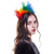 abordables Accessoires-Bandeaux à plumes pour femmes de Mardi Gras en plusieurs couleurs vibrants et amusants parfaits pour le carnaval et les bals masqués