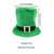 preiswerte Zubehör-Herren-Kostümset zum St. Patrick's Day: Koboldhut und künstlicher Bart, grüner irischer Zylinder mit abnehmbarem Kunstbart, weiches Polyester, in verschiedenen Farben erhältlich – ideal für Paraden, Partys und Festivals.