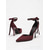 cheap Wedding Guest-Women's Nude Suede Ankle-Tie Heels – Elegant Pointed-Toe Stiletto Pumps for Indoor Weddings, Wedding Guests and Dressy Formal Party Shoes