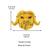 voordelige Accessoires-Heren Multi-Stijl Plastic Metallic Dier Mardi Gras Masker - Gouden Leeuw Vos Tijger Kostuum Hoofddeksel voor Carnaval  Maskerade Bal