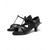 ieftine Pantofi Dans Latin-Pantofi de dans latino aurii pentru femei cu design cu baretă în T, sandale salsa cu toc jos pentru dansatori profesioniști și spectacole de repetiții