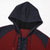 billige Uformell Henley T-skjorte-Herre Vaffel T-skjorte Vaffel Henley-skjorte Herreskjorter med albuelapper Langermet Med hette Vår &amp; Vinter Helfarge Mote Snorer Lommer Lapper Avslappet utendørs Fest / aften Blå Grå Rød Topp