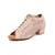 abordables Zapatos de jazz-Zapatos de baile latino con cordones para mujer: tacones de salón profesionales con punta abierta y malla brillante para salsa, rumba y tango. &amp;práctica de interpretación